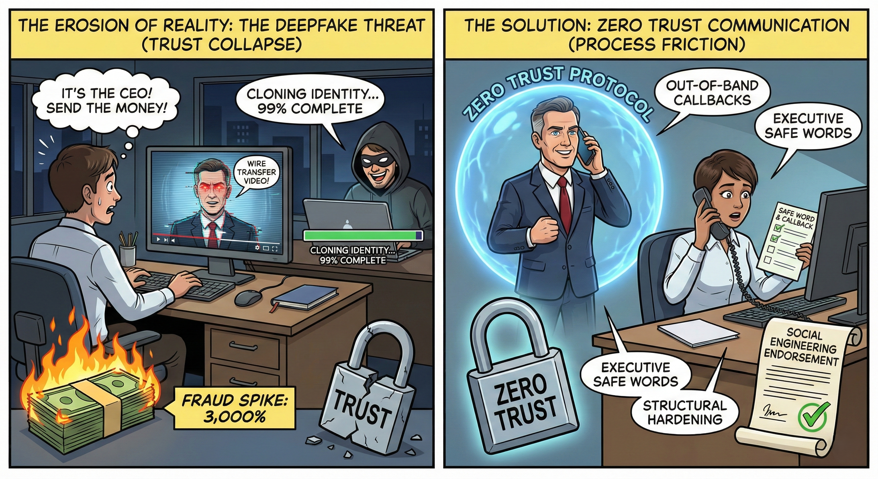 THE EROSION OF REALITY: THE DEEPFAKE THREAT