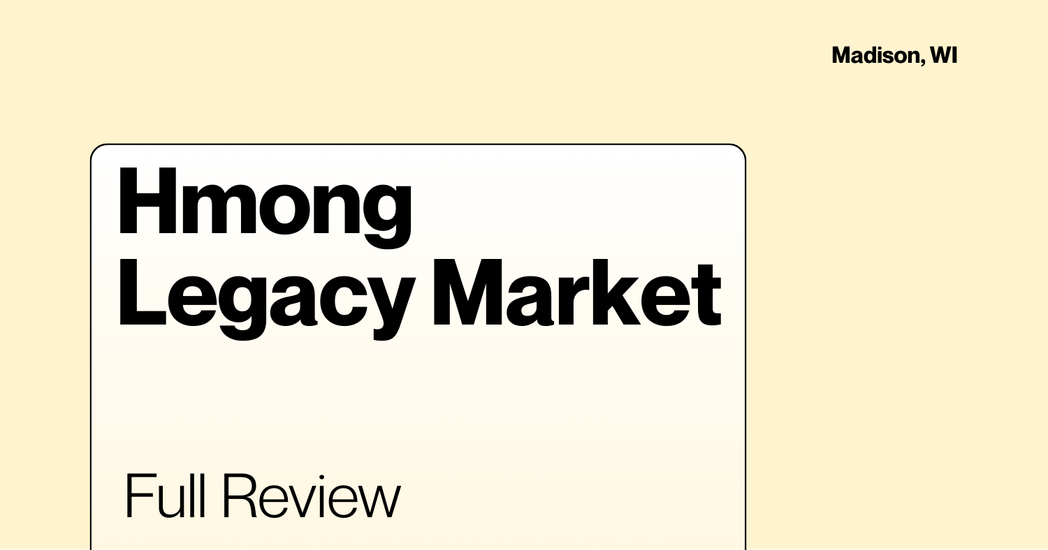 Hmong Legacy Market