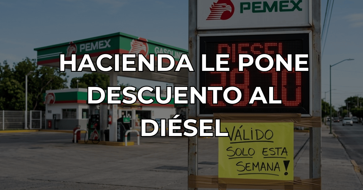 ☕ Diésel con descuento