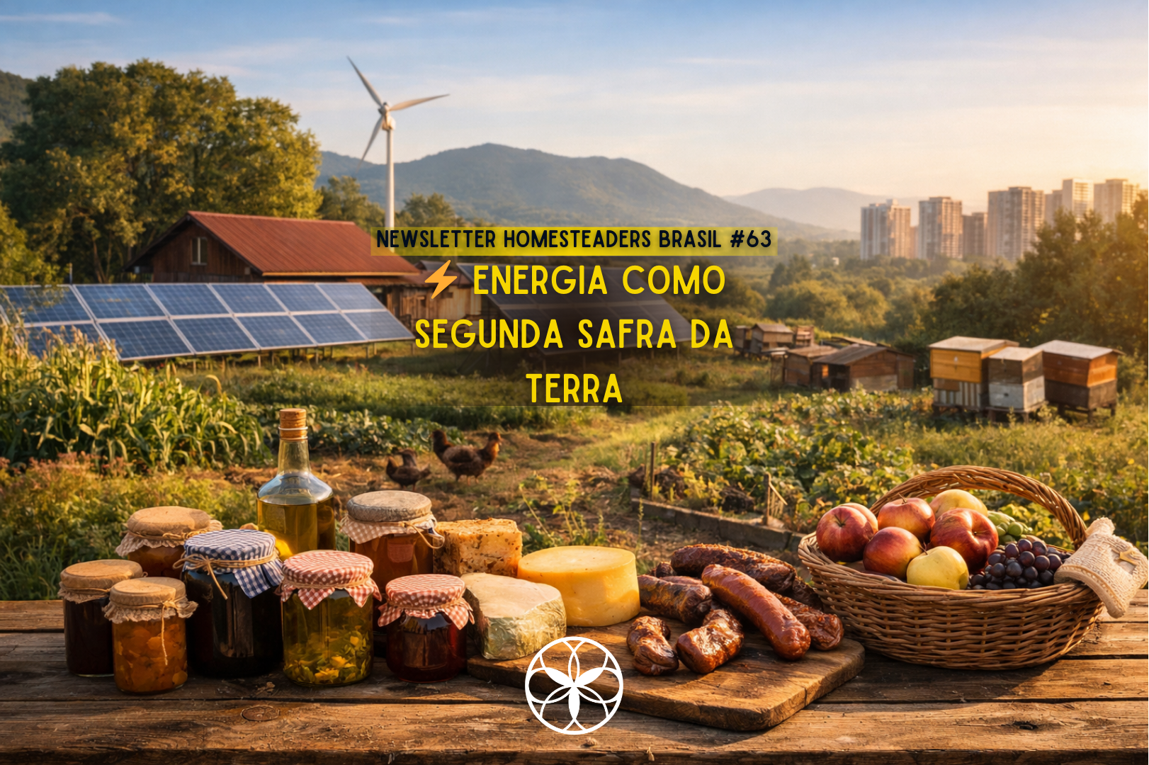 Homesteaders Brasil #63 | ⚡ Energia como segunda safra da terra
