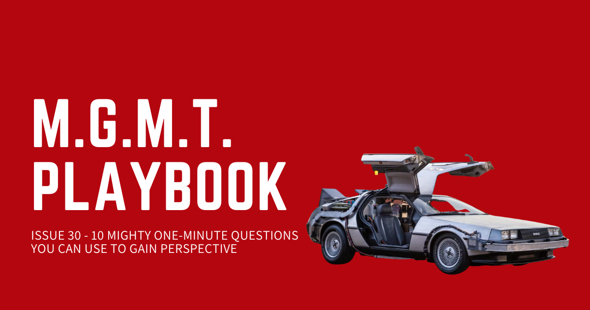 10 Mighty One-Minute Questions You Can Use to Gain Perspective