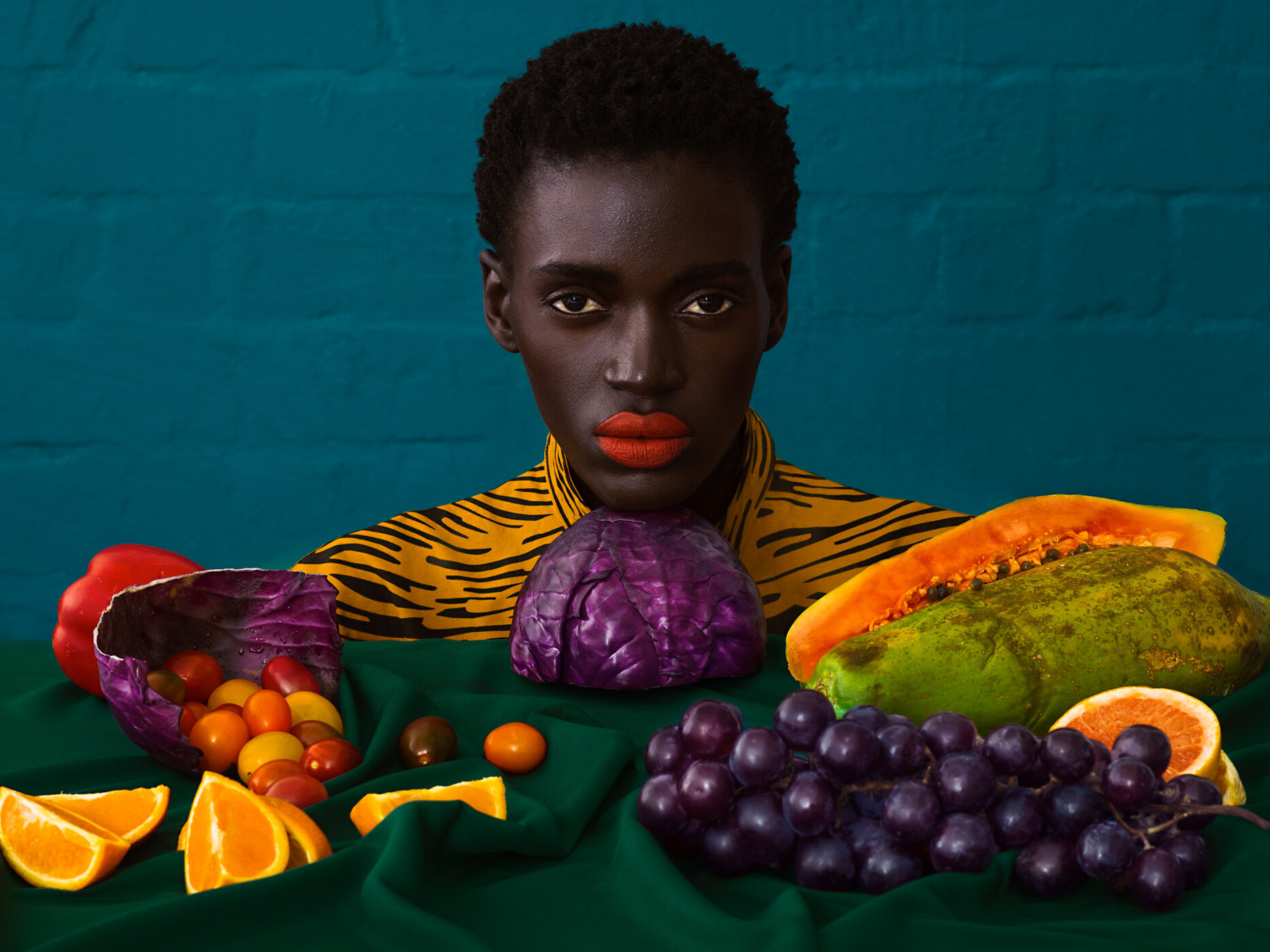 Richly Hued African Photoshoot