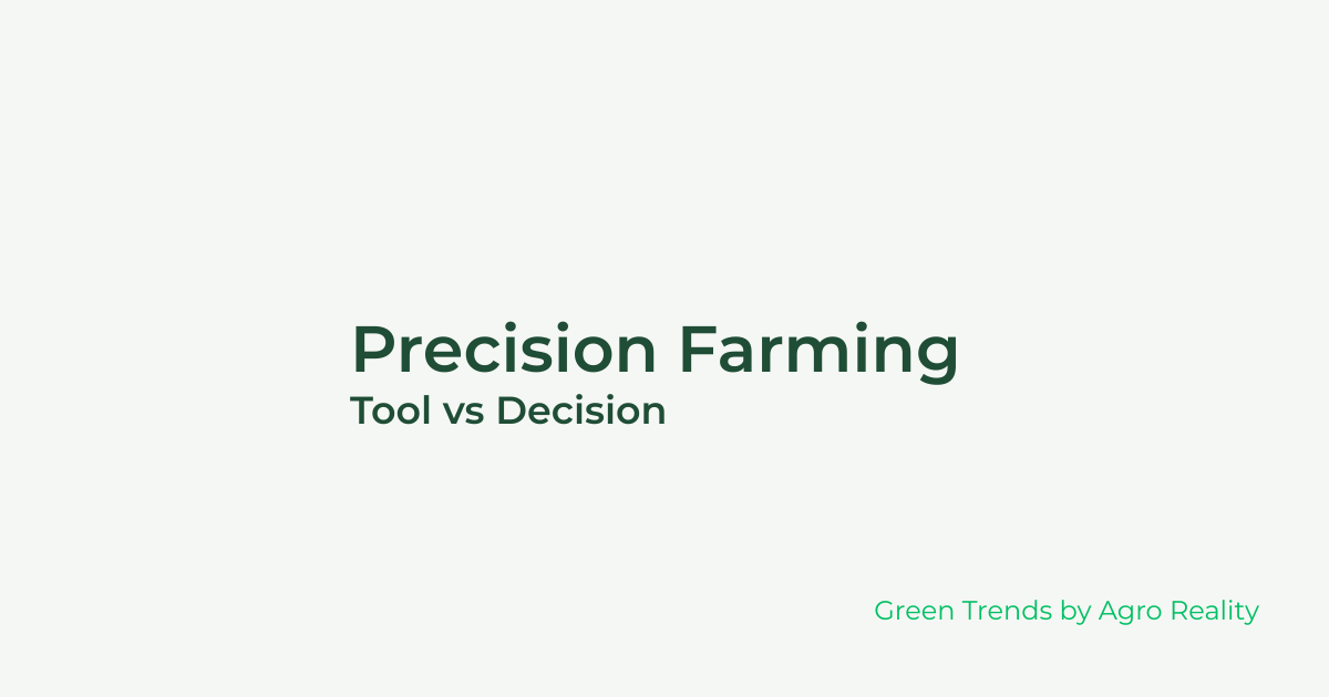 Precision agriculture doesn’t fail — poor decisions dow Post