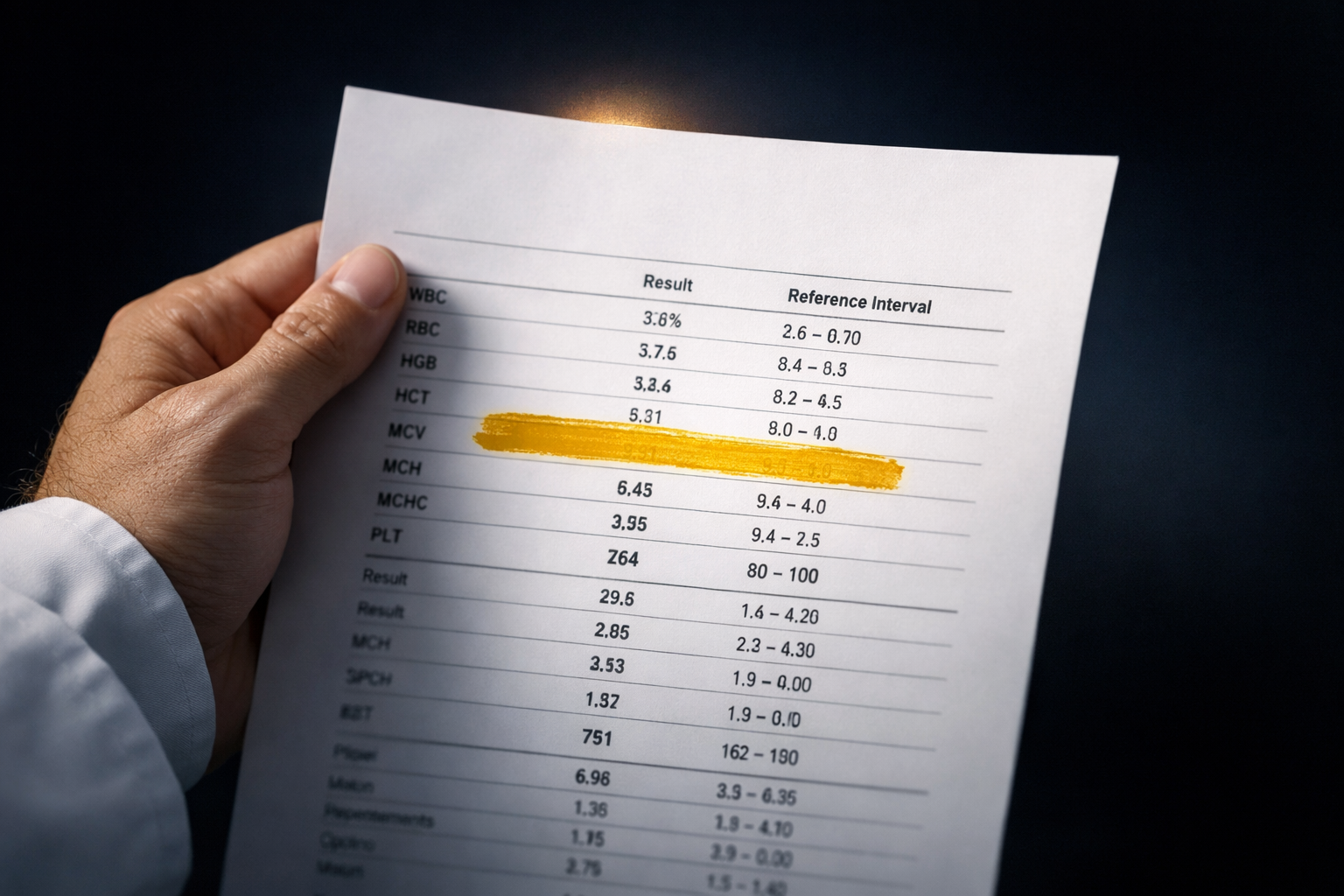 🔵🟠  Normal não é ótimo: o que seu hemograma esconde