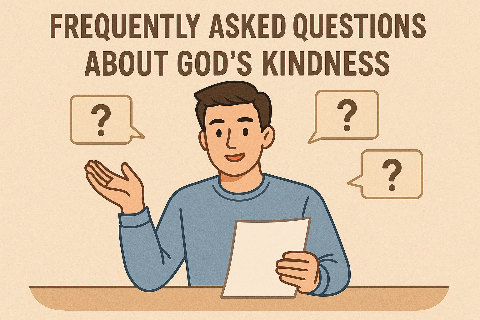 FAQ: Waking Up to God's Kindness