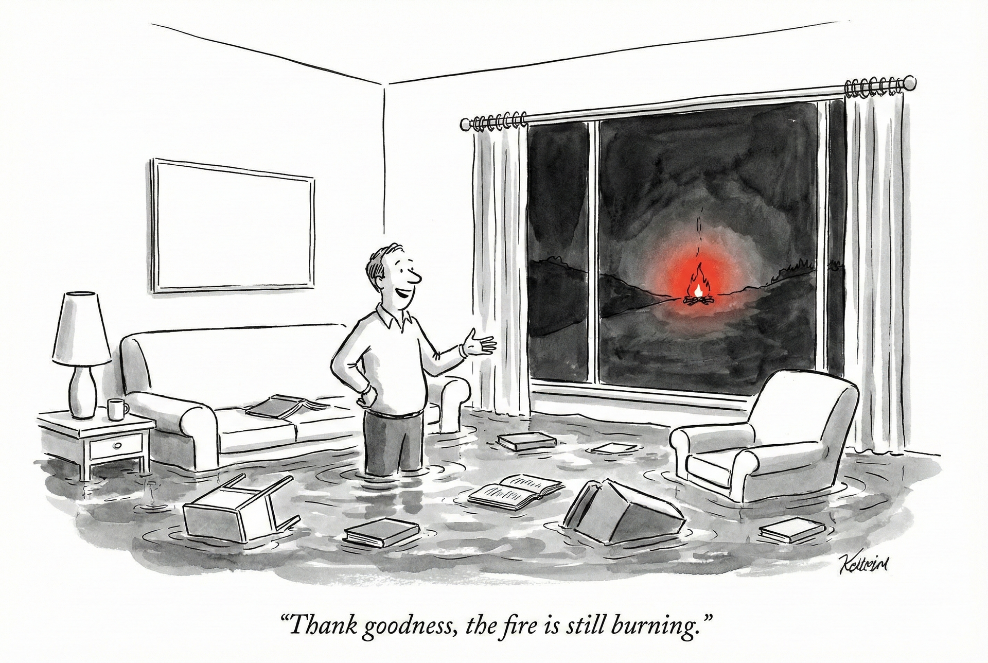 The thing you're afraid of becomes the thing you engineer.