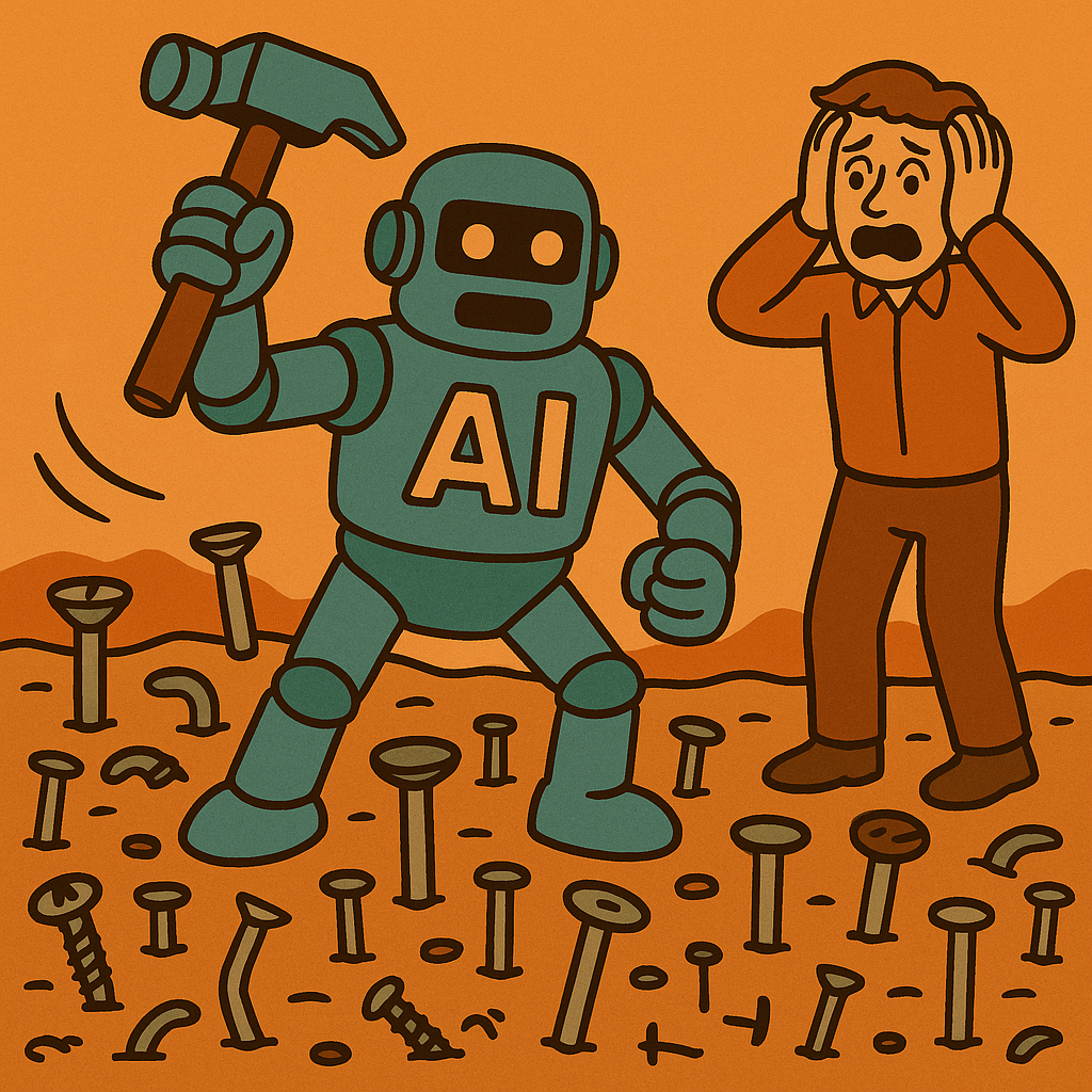 Are you forcing every problem into an LLM-shaped hole?