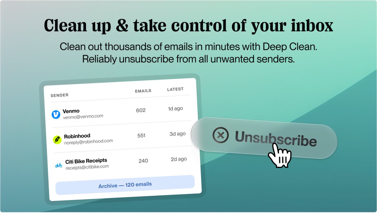 If You’re Drowning in Email, Try This