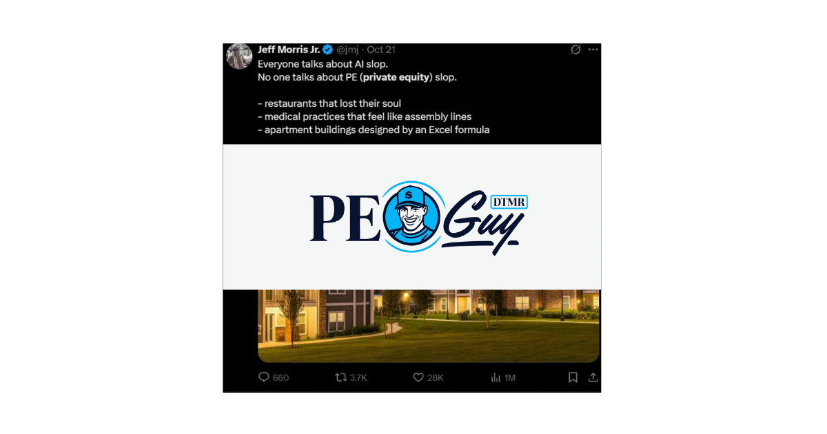 The Beauty of Private Equity 