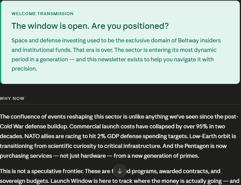 The space economy isn't coming. It's here 