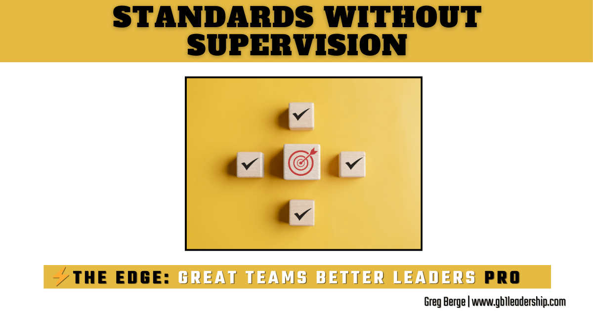 ⚡️The EDGE: Standards Without Supervision