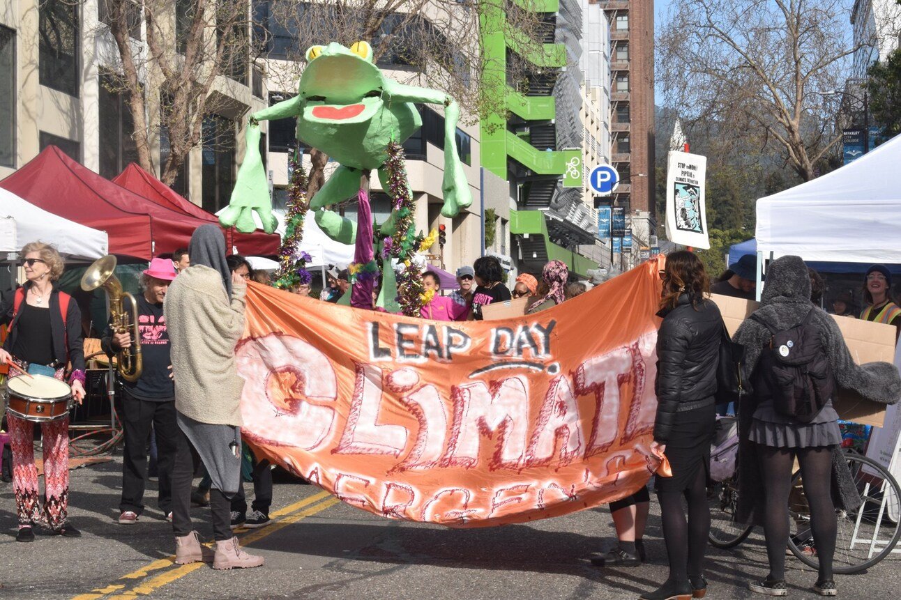 The Silly and Serious Leap Year Protest in Berkeley