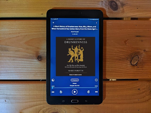 Audiobook Review: A Short History of Drunkenness