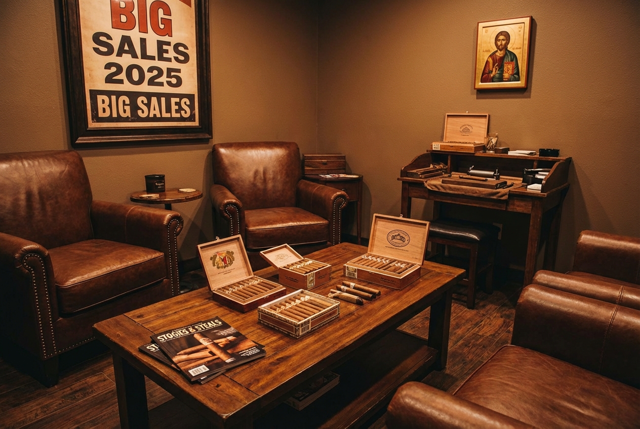Boutique Blends, Big Samplers & a Saint for Cigar Makers