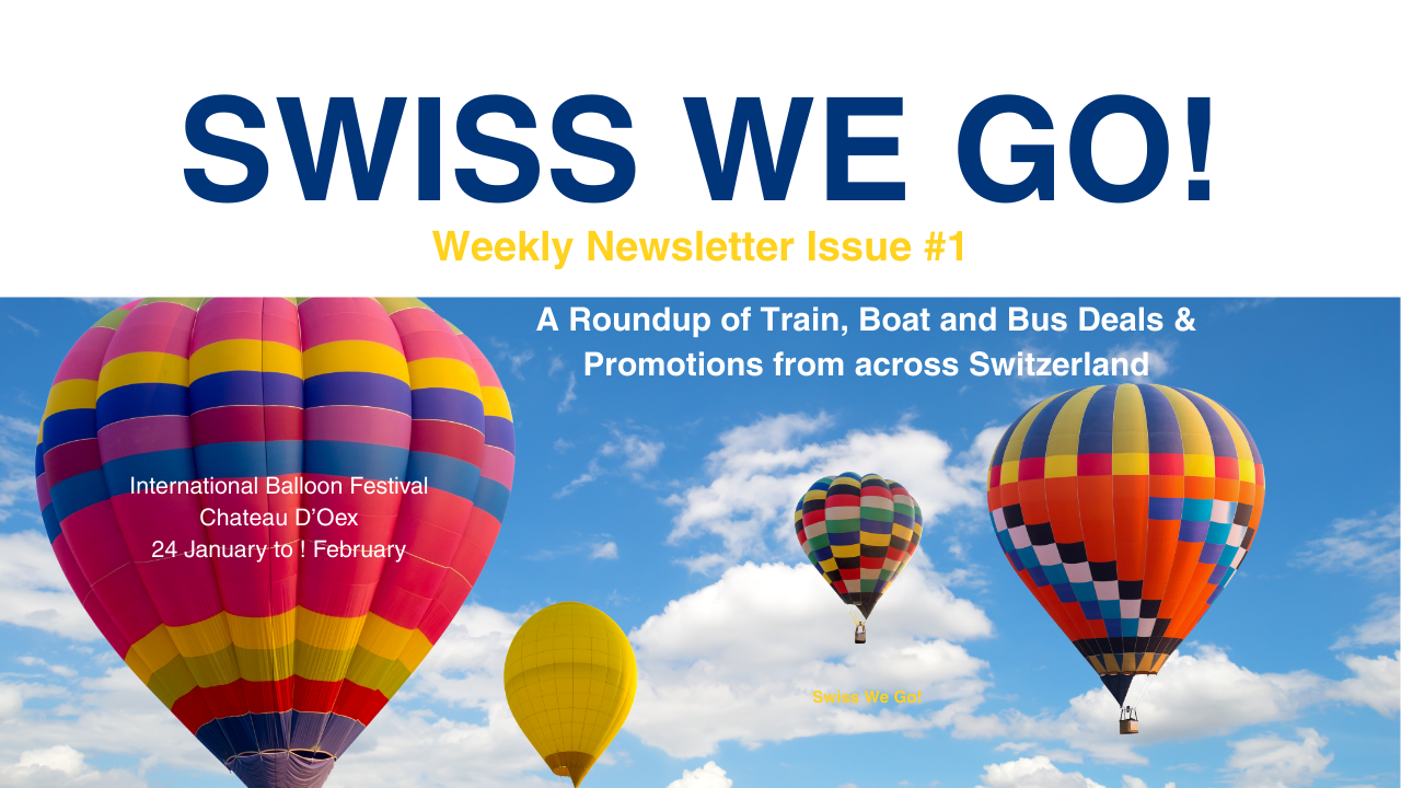Swiss We Go! Newsletter 22 January, 2026