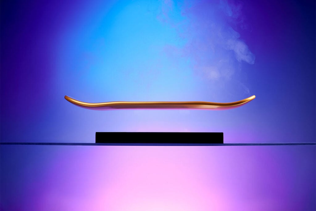 Flyte’s New Hoverboard Sculpture Channels Your Inner Back to The Future Nostalgia