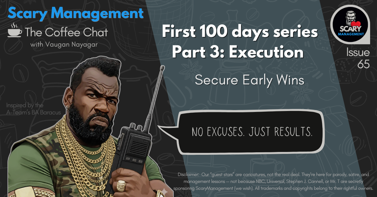 First 100 Days Series Part 3: Execute your strategy like BA.