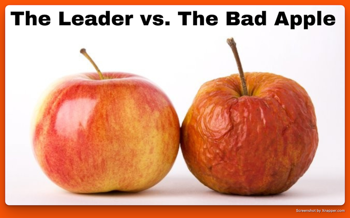 🏆 The Leader vs. the Bad Apple.