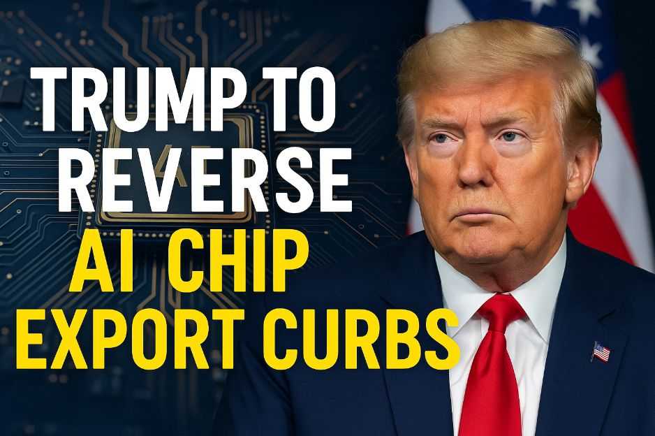 💥 Trump Unwinds Biden’s AI Chip Export Curbs: A Global Tech Shakeup