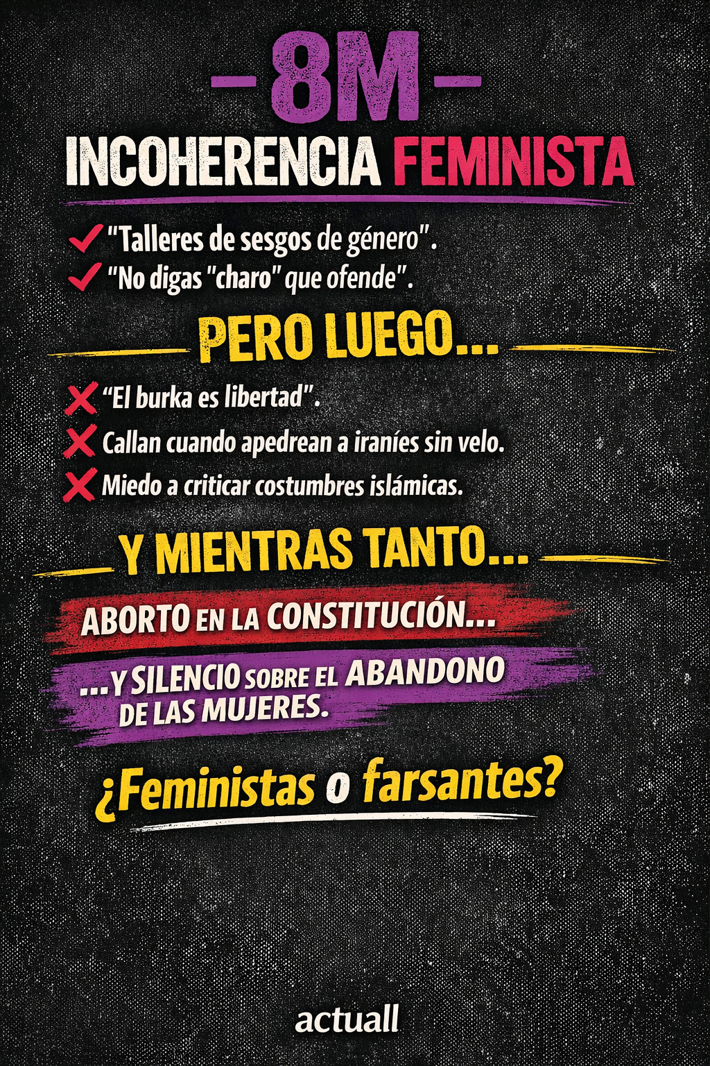 #8M: ¿Se les olvidó hablar de las mujeres iraníes?