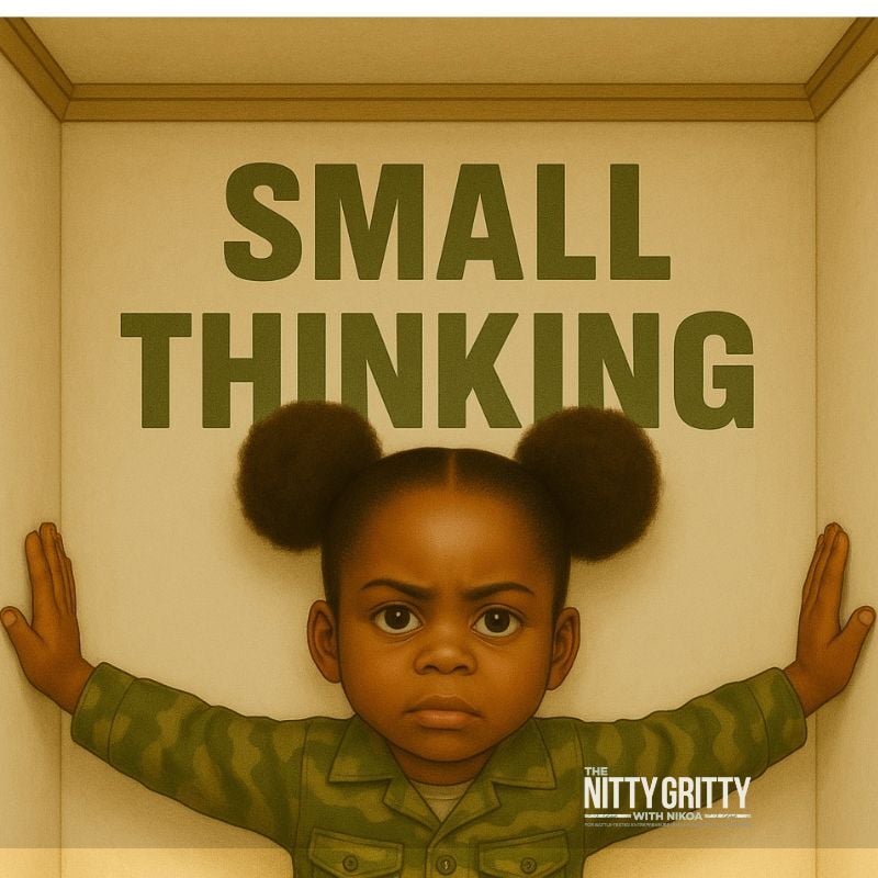 You can’t PLAY BIG when you’re stuck in spaces built for SMALL THINKING.