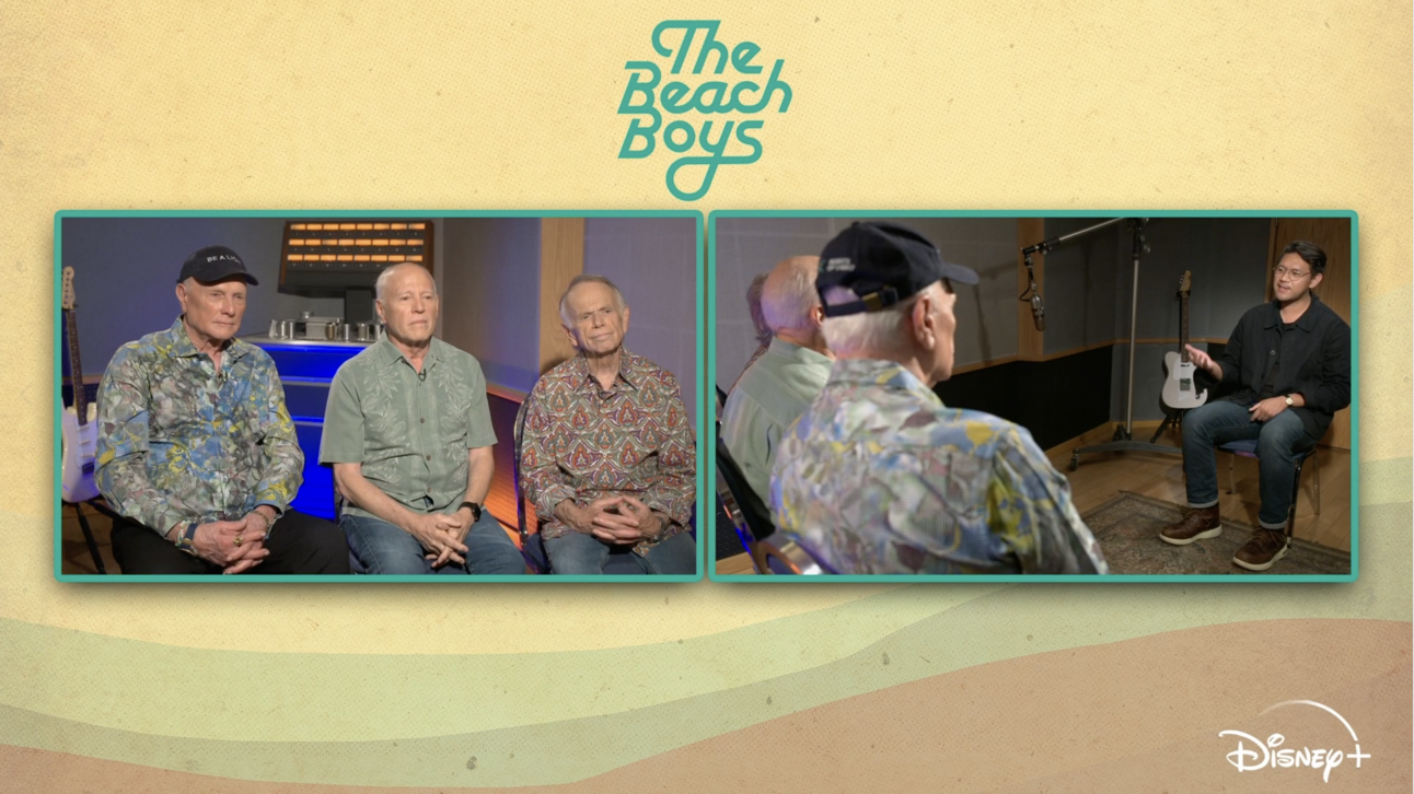 We got to chat with The Beach Boys. Like, really.