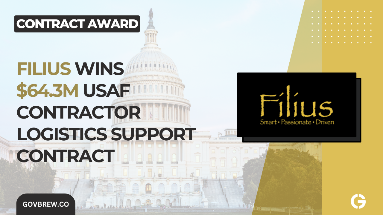 Filius wins $64.3M USAF Contractor Logistics Support contract