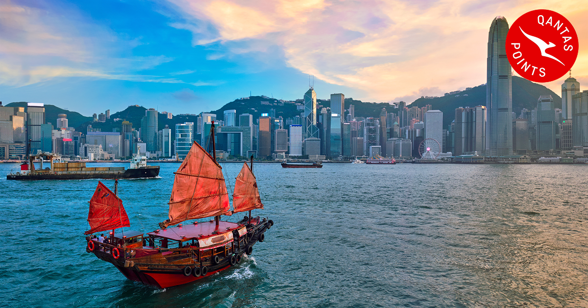 Fly Business Class to Hong Kong