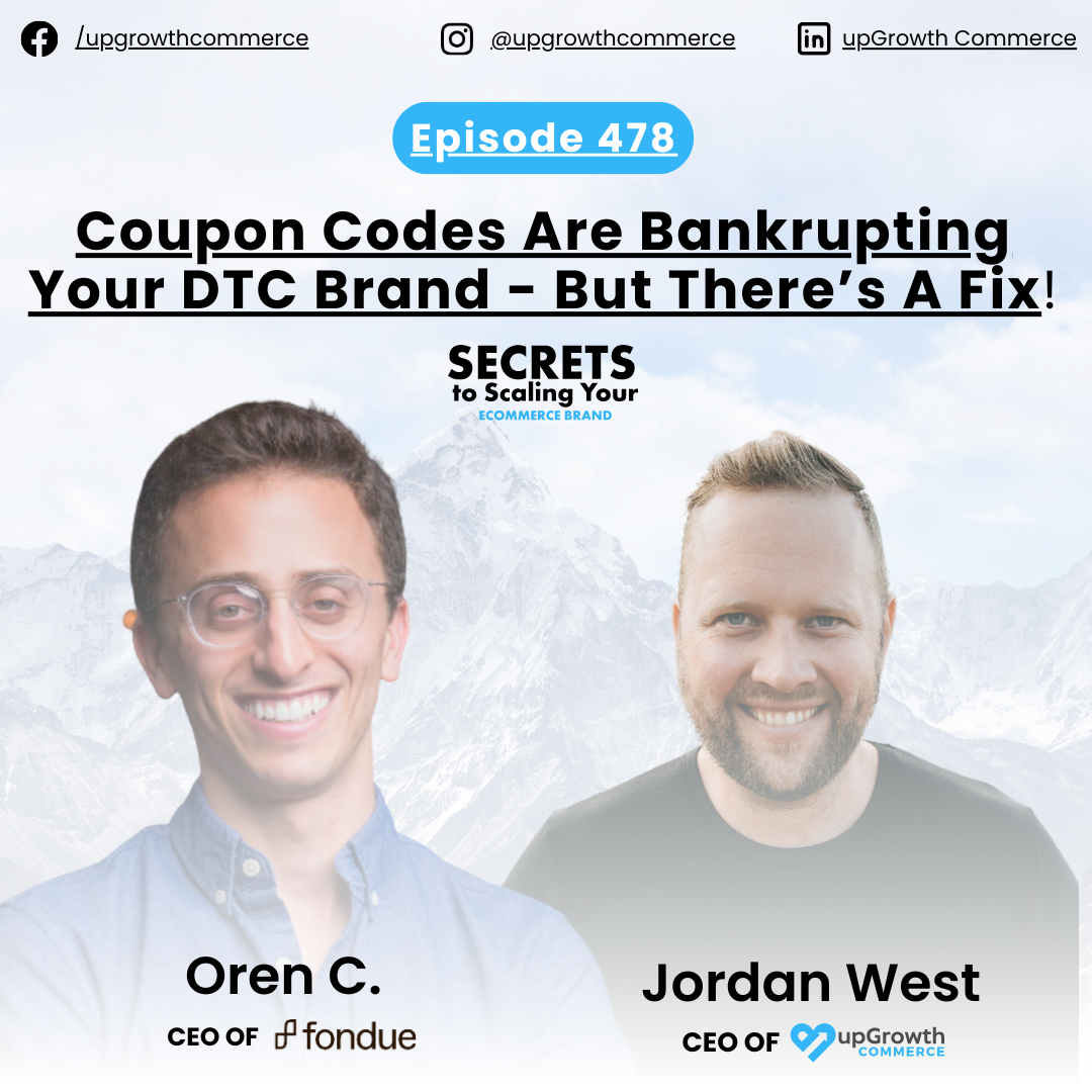  Coupon Codes Are Bankrupting Your DTC Brand - But There’s A Fix!