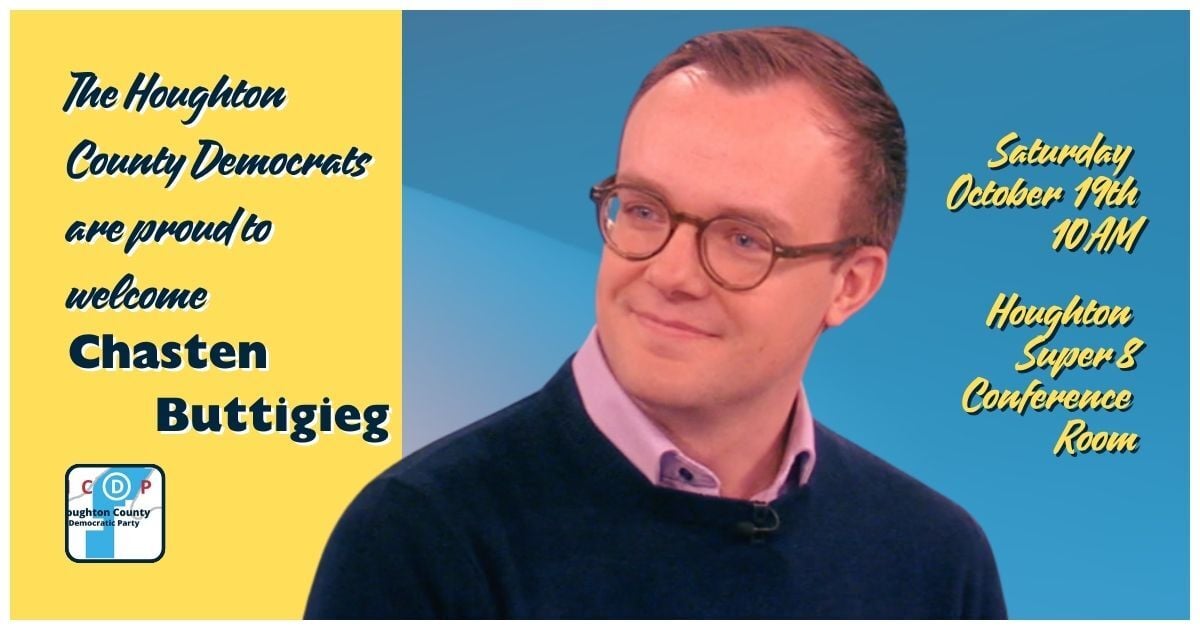 Chasten Buttigieg to Visit Houghton County