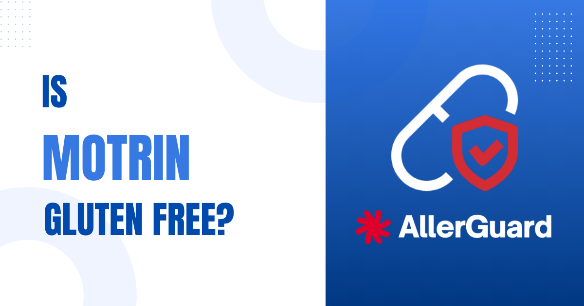Is Motrin Gluten Free?