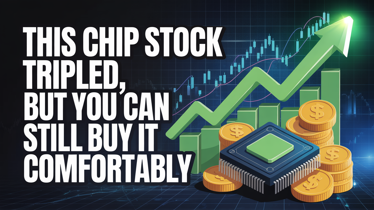 This Chip Stock Tripled, But You Can Still Buy It Comfortably