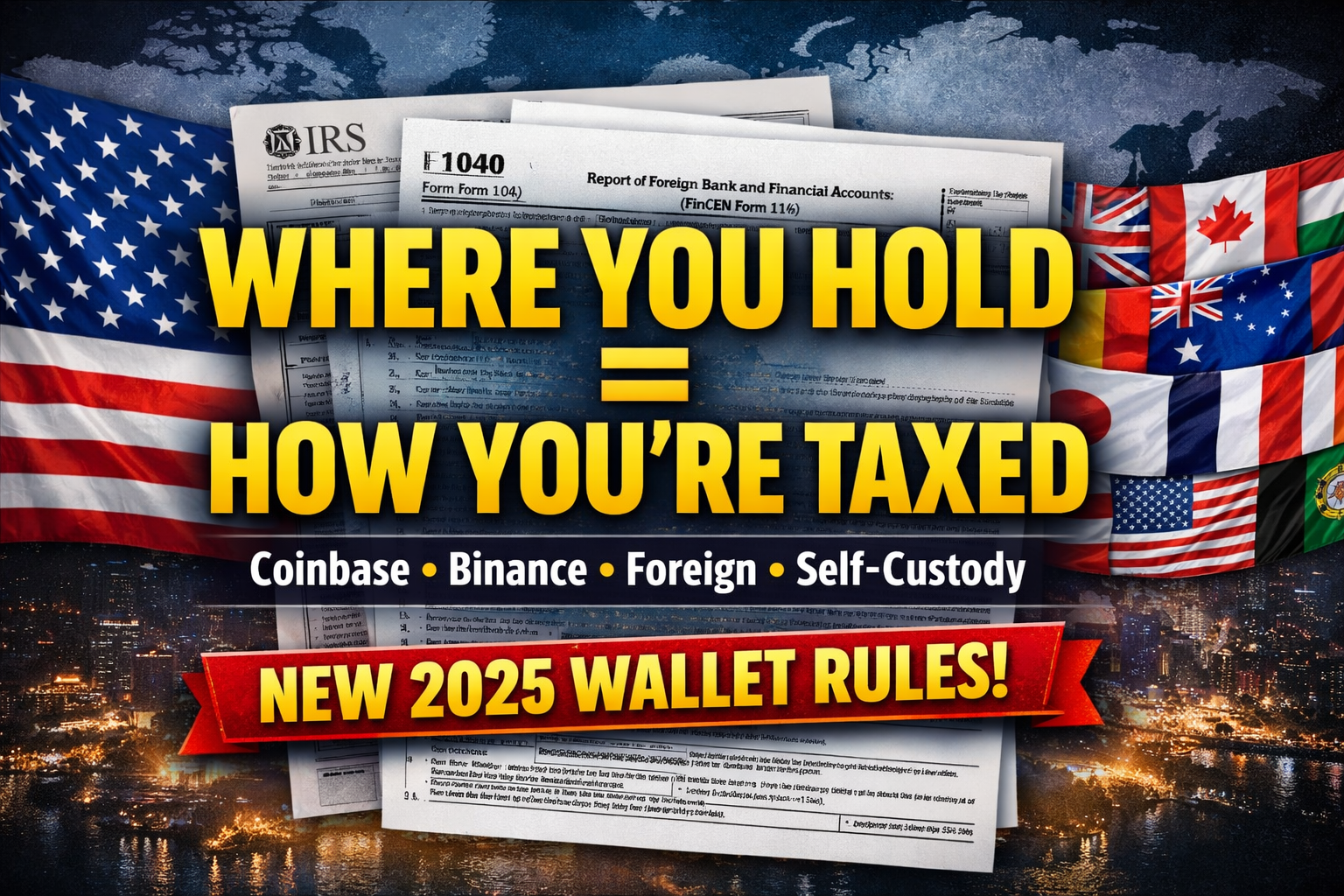 2025 Crypto Wallet & Exchange Tax Guide: Coinbase vs. Binance vs. Foreign Exchanges vs. Self-Custody