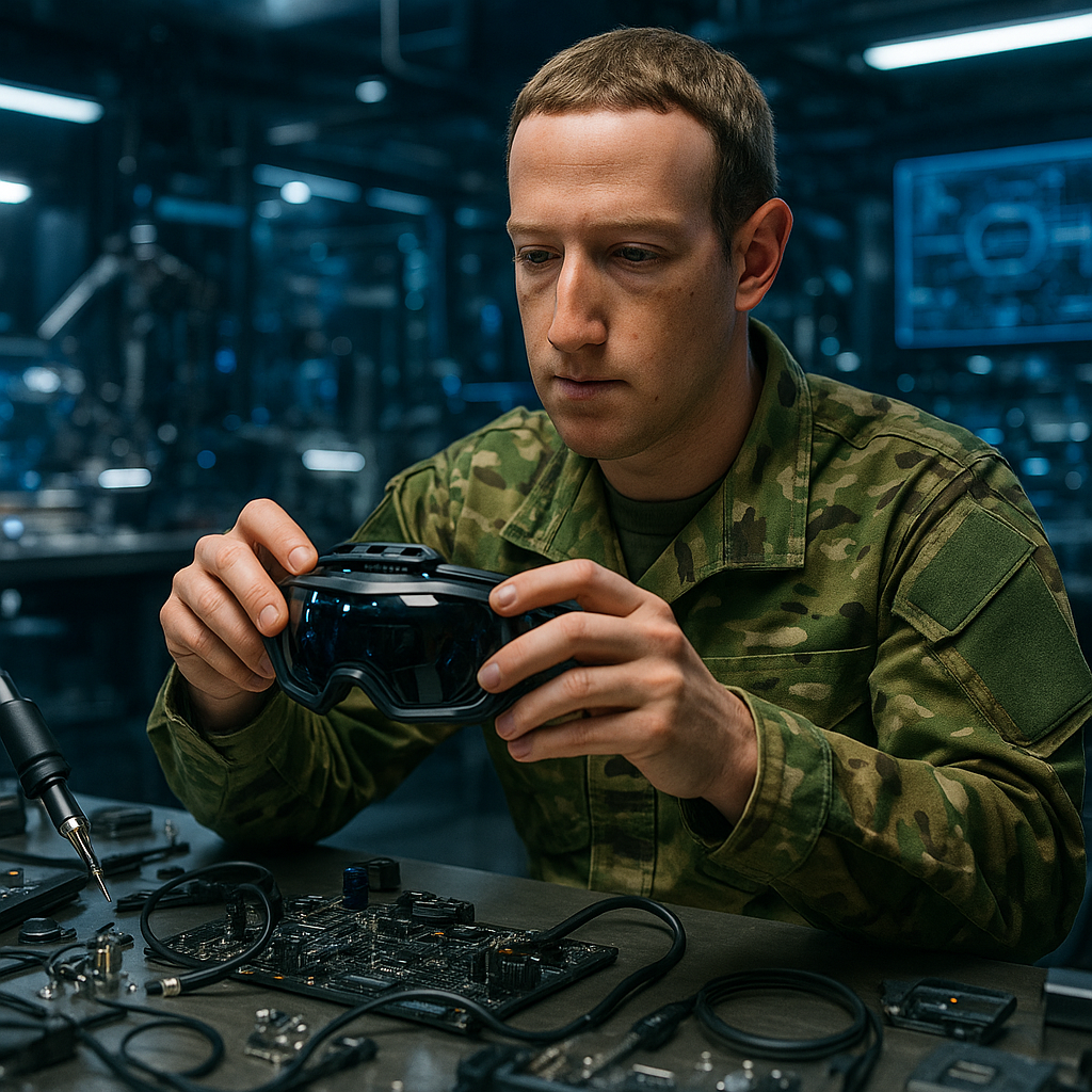 Meta’s Military Makeover: Zuckerberg’s Headsets Join the Battlefield
