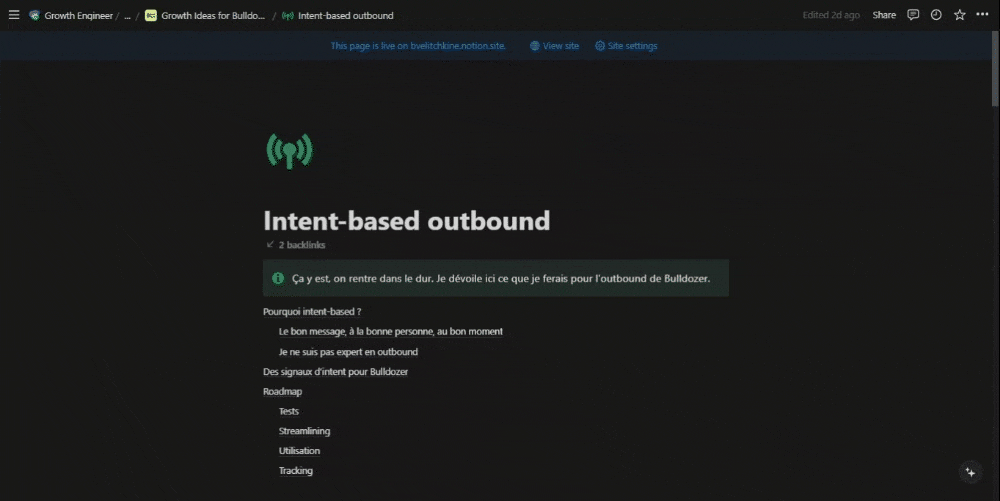 Signaux d’intent pour une agence growth