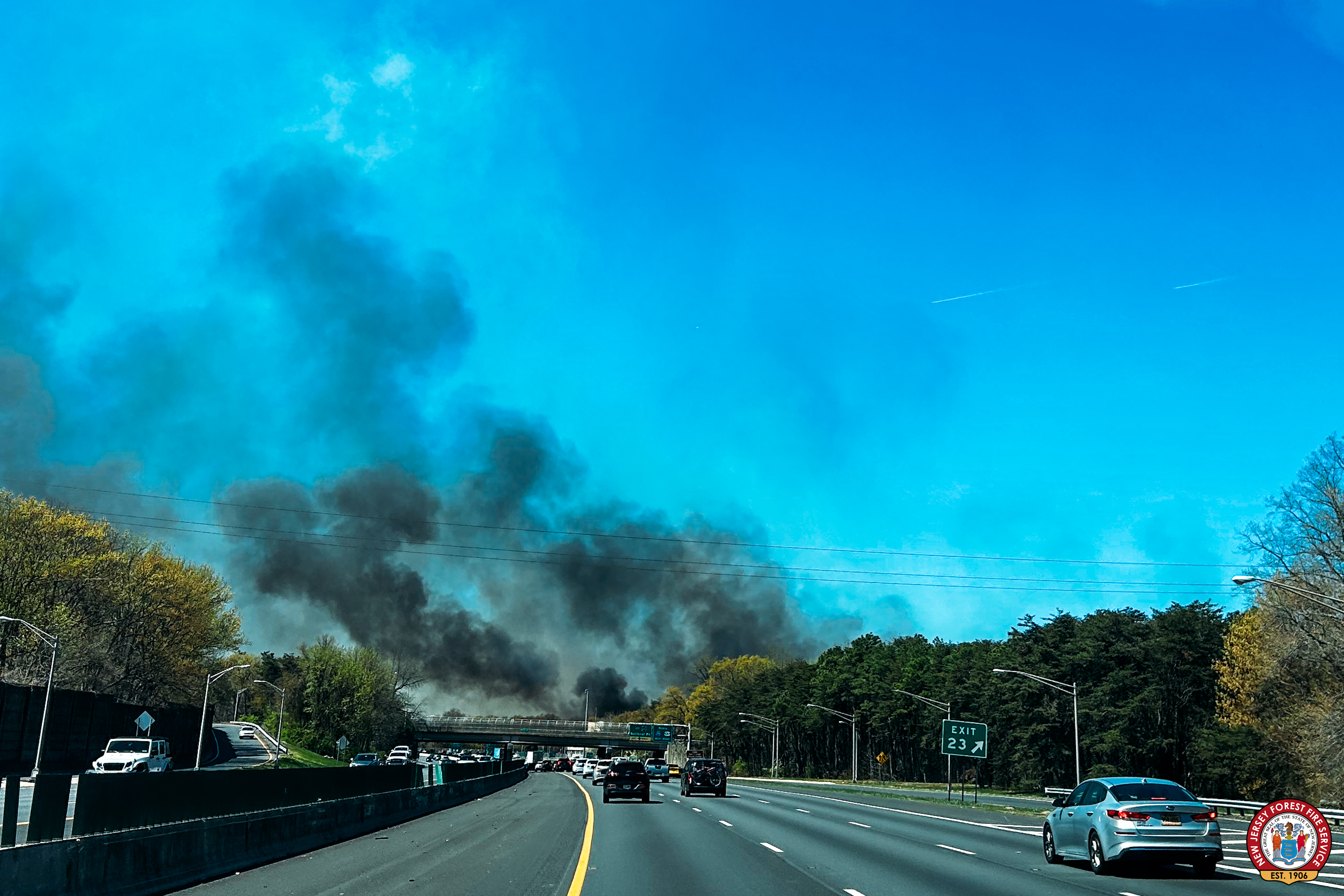 West Deptford, NJ, Wildfire Burns 160 Acres, Voluntary Evacuations Issued