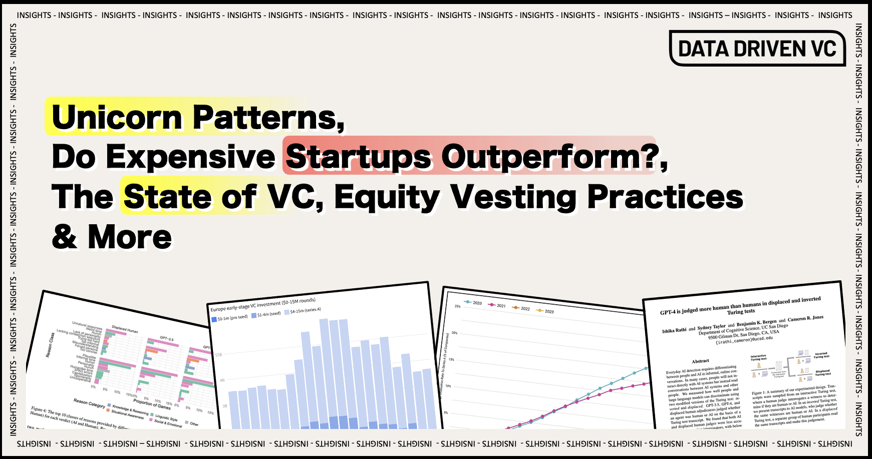 ⚡Unicorn Patterns, Do Expensive Startups Outperform?, The State of VC, Equity Vesting Practices & More