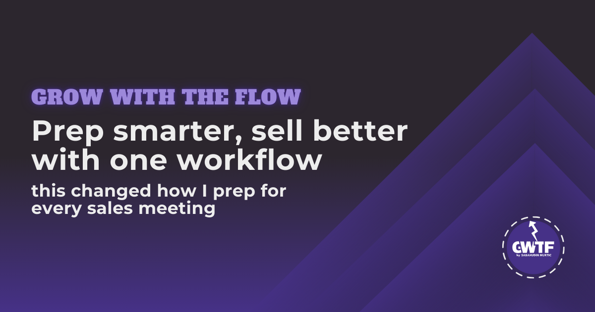 Prep smarter, sell better with one workflow