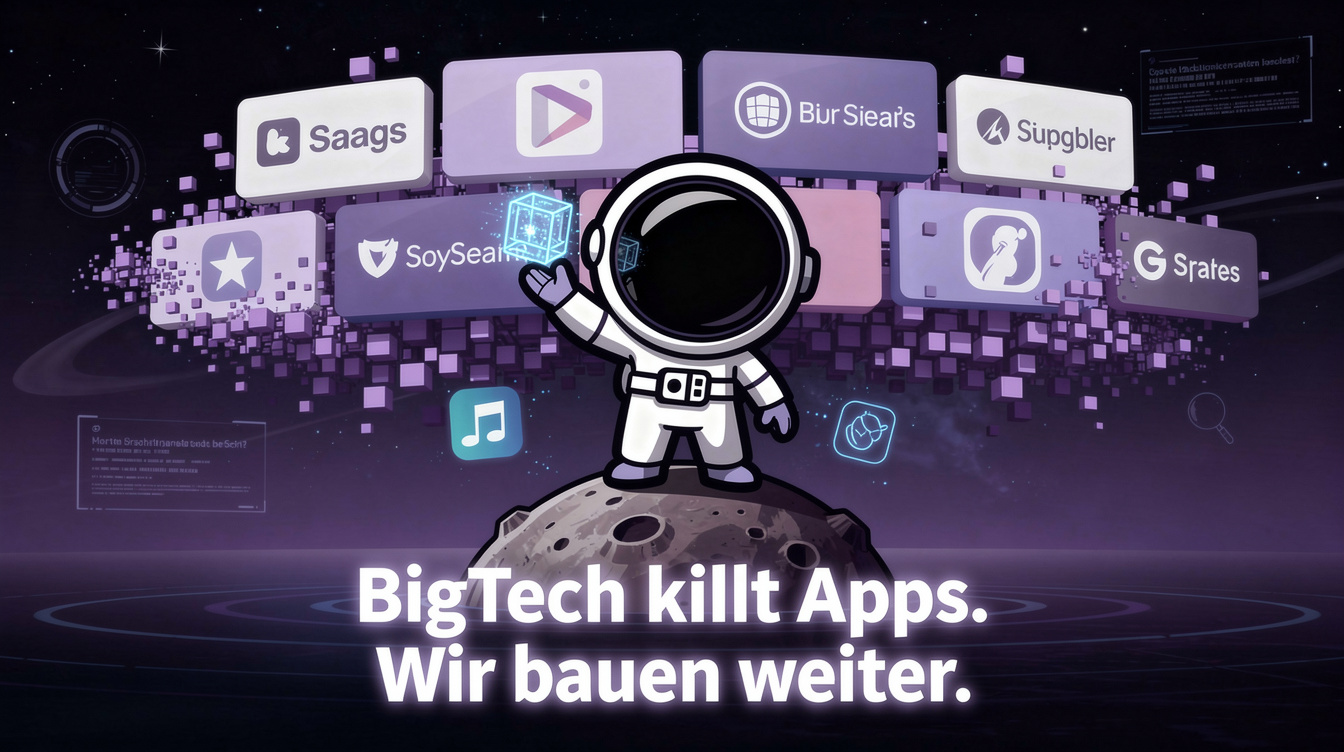 👨‍🚀 BigAI zerstört alle Apps- & Software-Unternehmen?