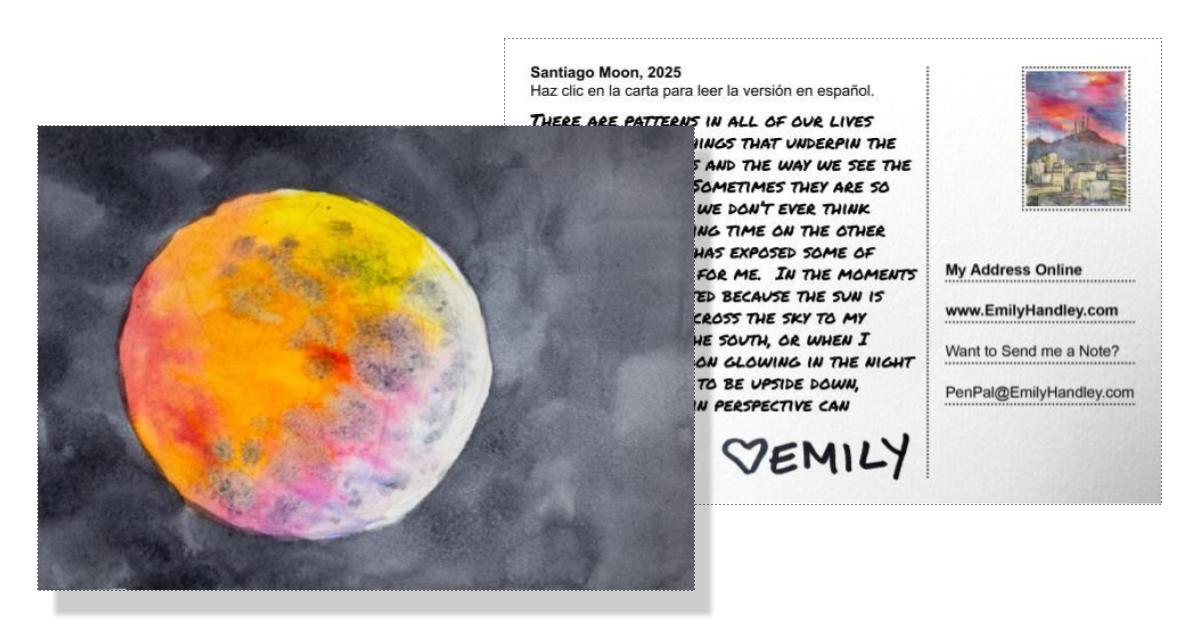 Una Postal del Hemisferio Sur