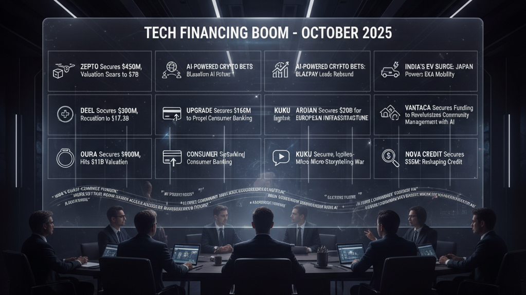 Weekly TOP Startup / VC news of October 23, 2025