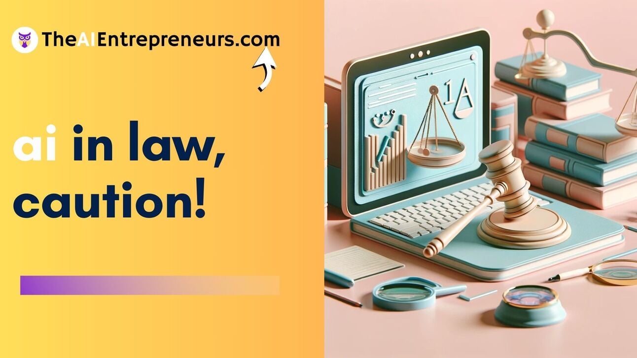 ⚖️ ai in law, caution...