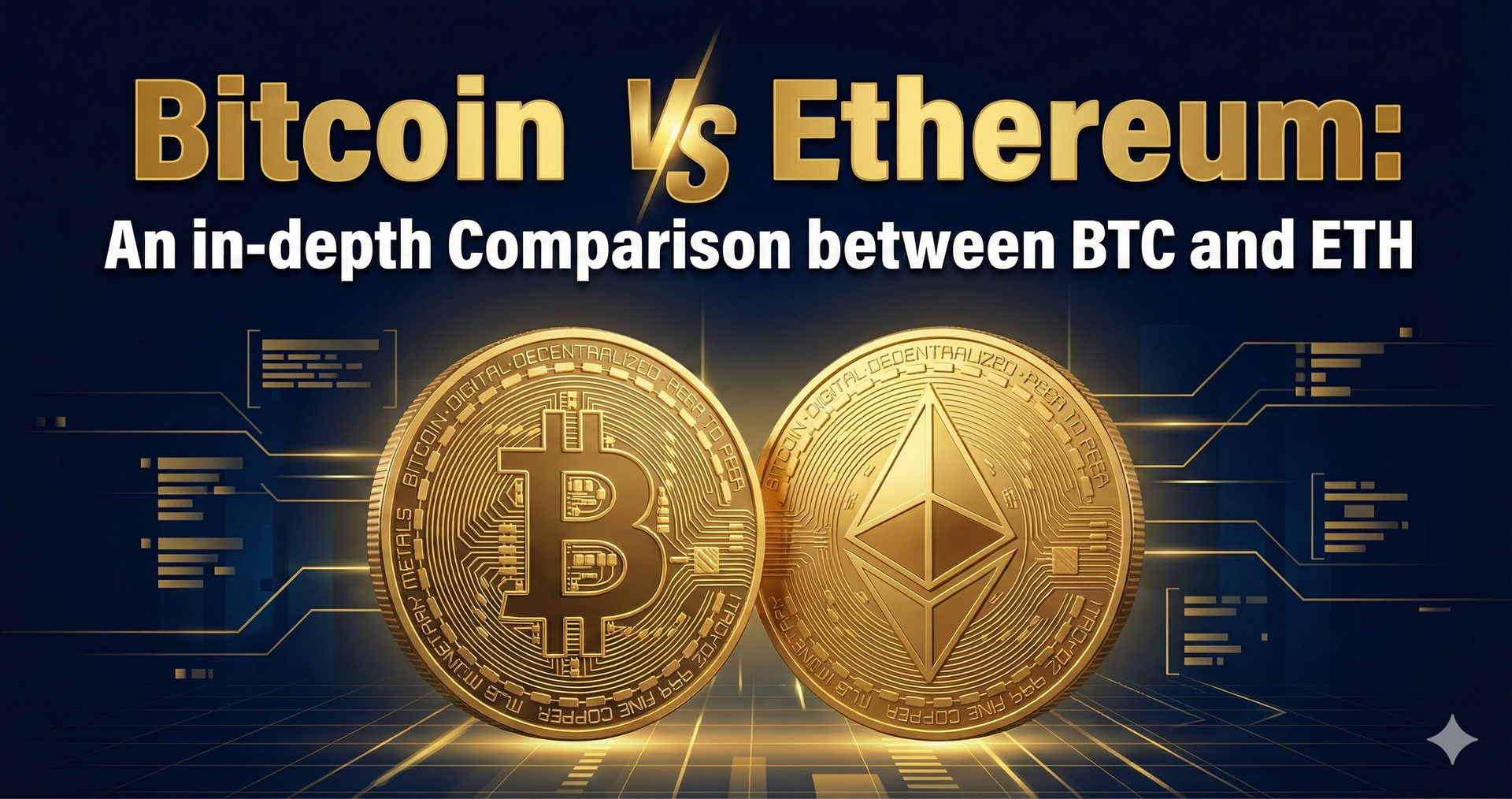 Bitcoin vs Ethereum: An in-depth Comparison between BTC and ETH