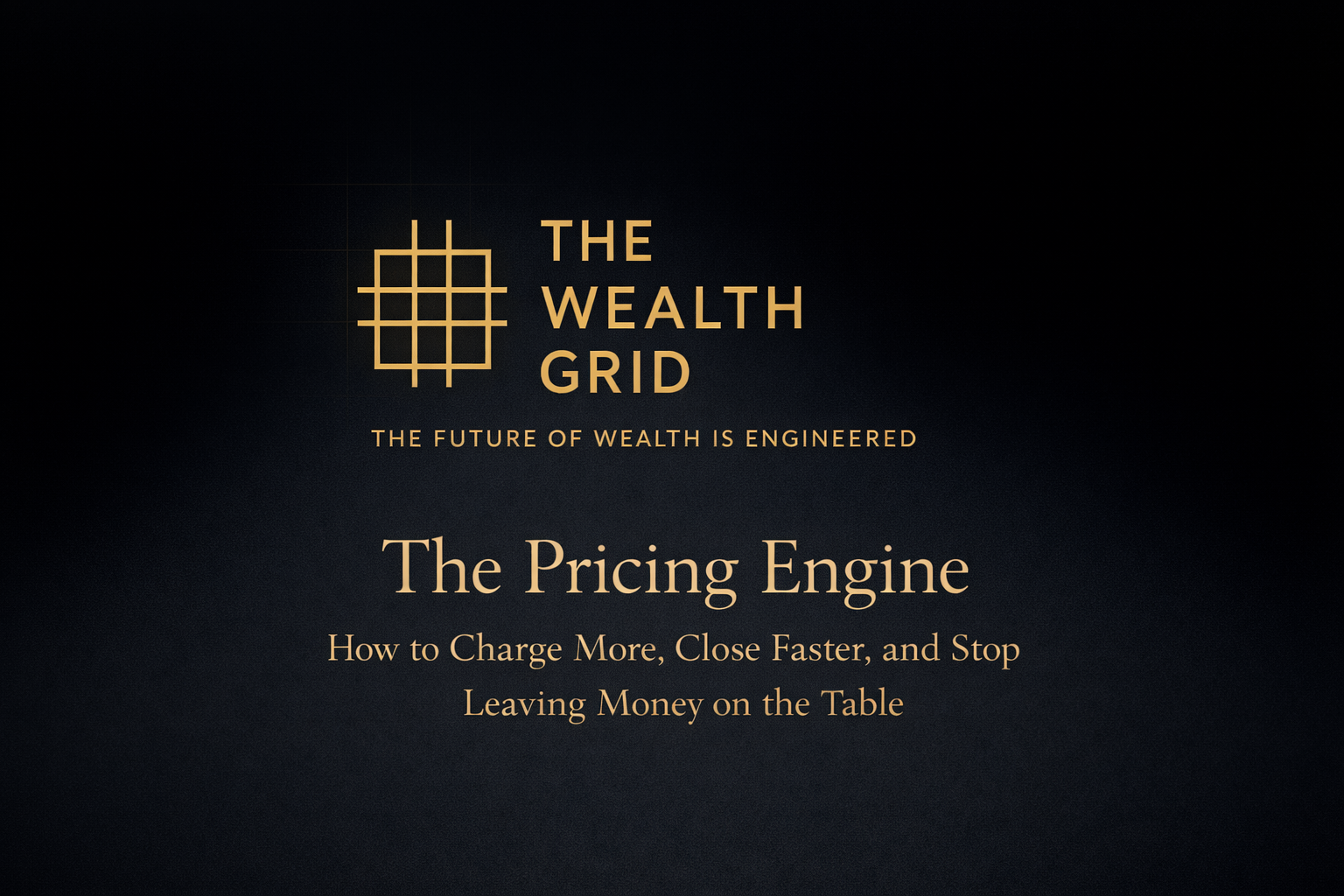 The Pricing Engine