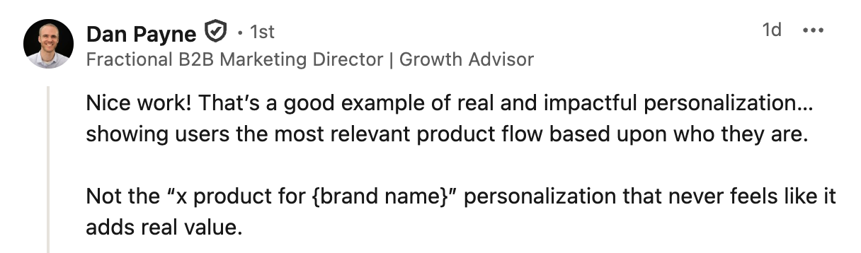 Buyer First Bites #23: Personalization buyers actually want