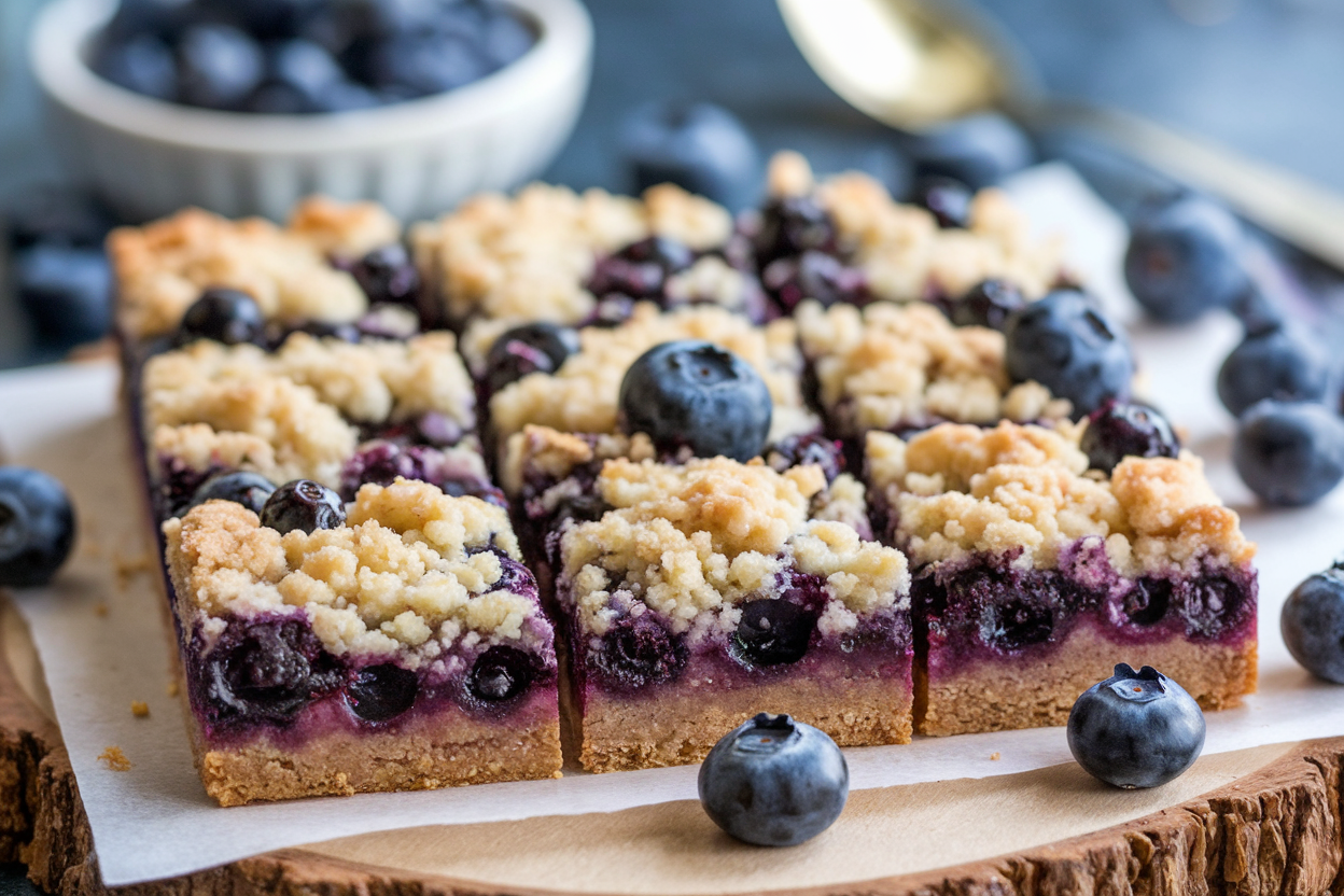 Satisfy Your Soul with The Easiest Blueberry Bar Recipe
