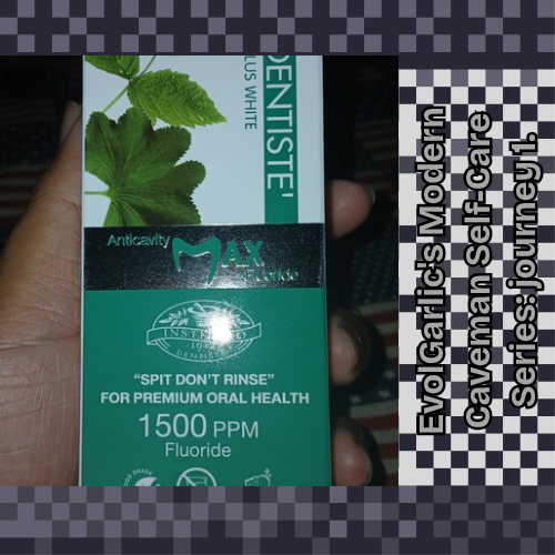 A lot of days with a toothpaste that was built one for "dry brushing": EvolGarlic's Modern Caveman Self-Care Series: journey 1.