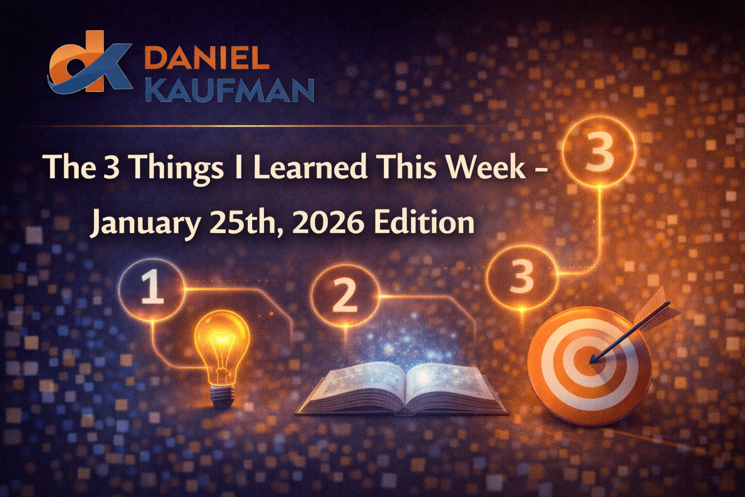 The 3 Things I Learned This Week - January 25th, 2026 Edition