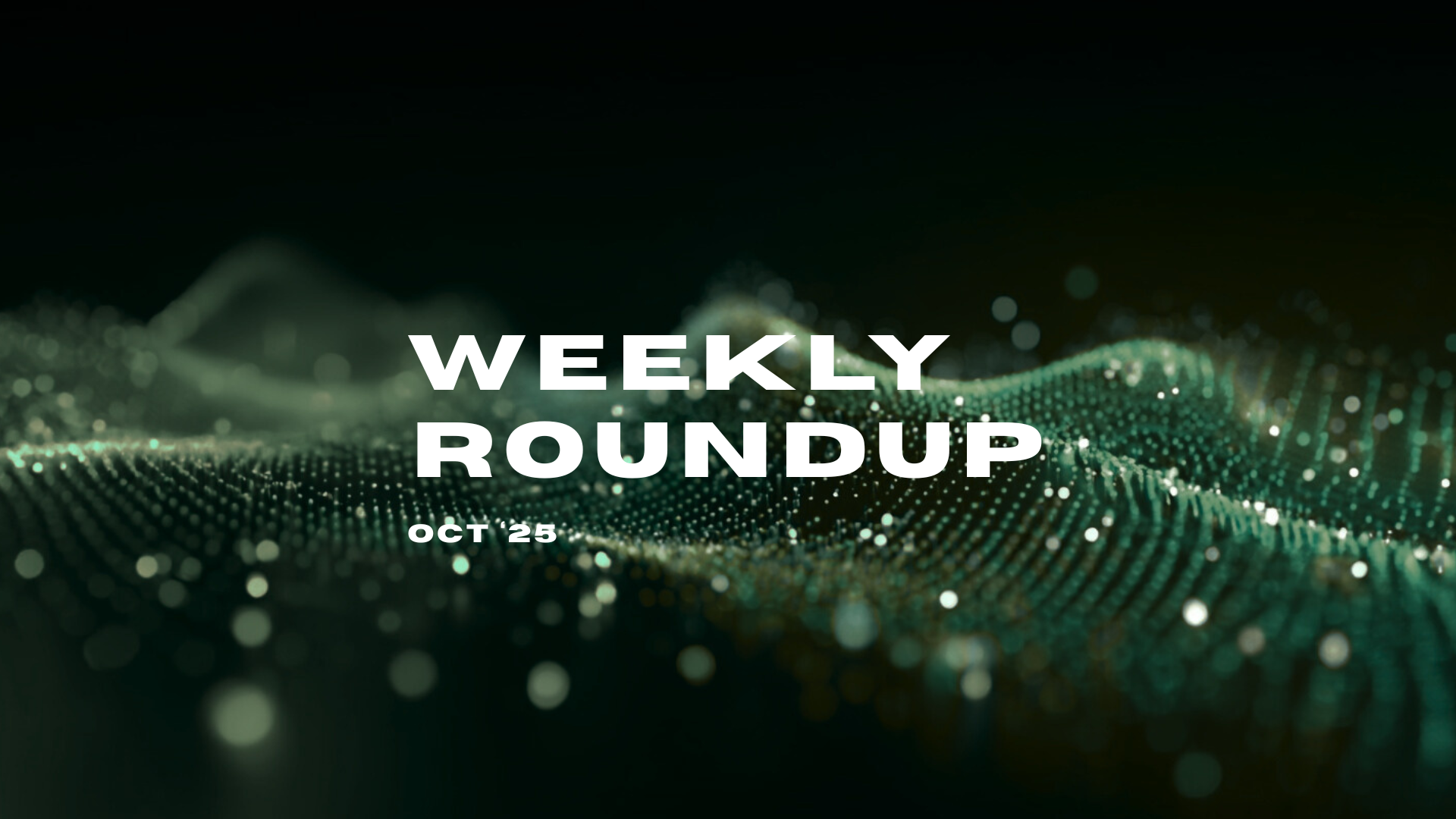 Trump’s Tariff Dividend. The US Government Shutdown. OpenAI Valuation.