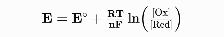 What is the Nernst Equation?